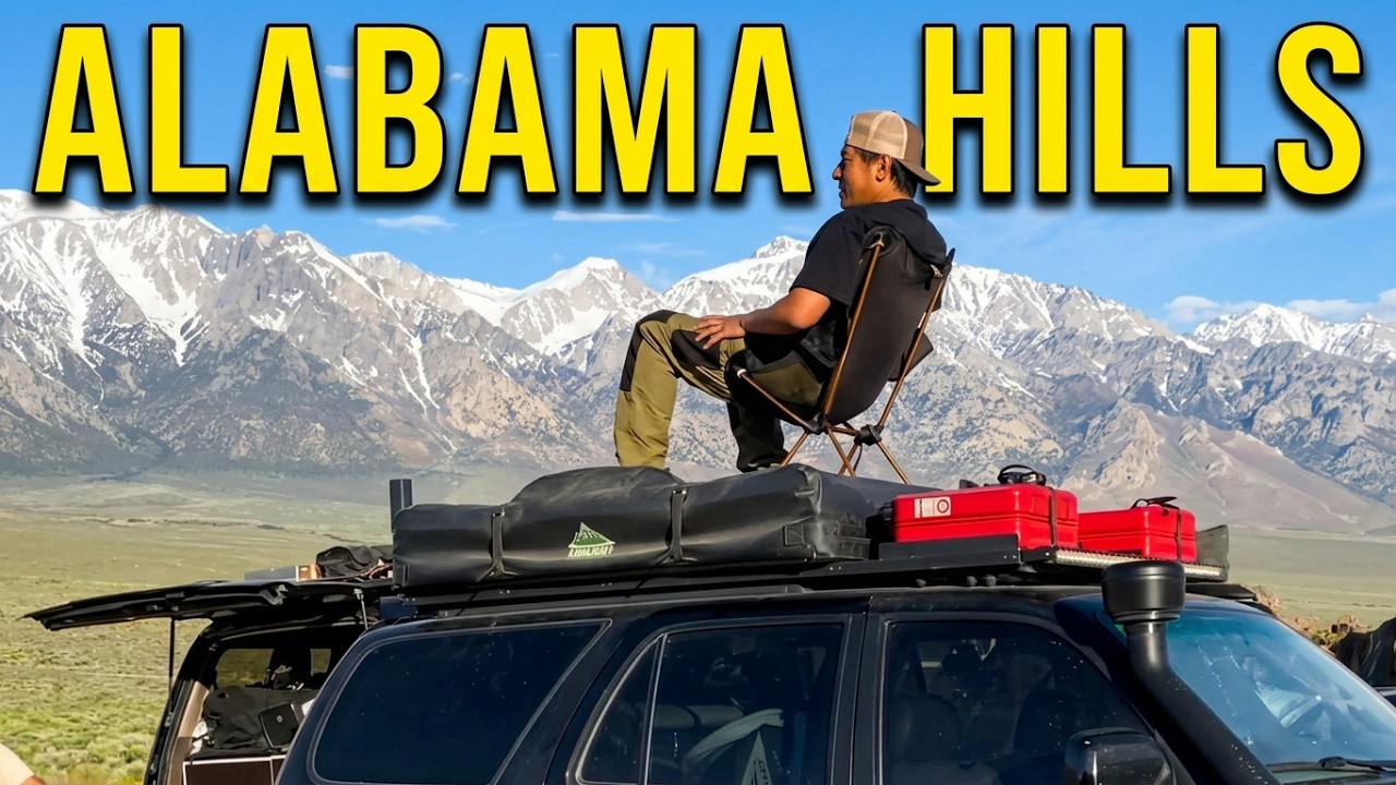 ALABAMA HILLS ADVENTURE #alabamahills #adventure #camping #california #rocks