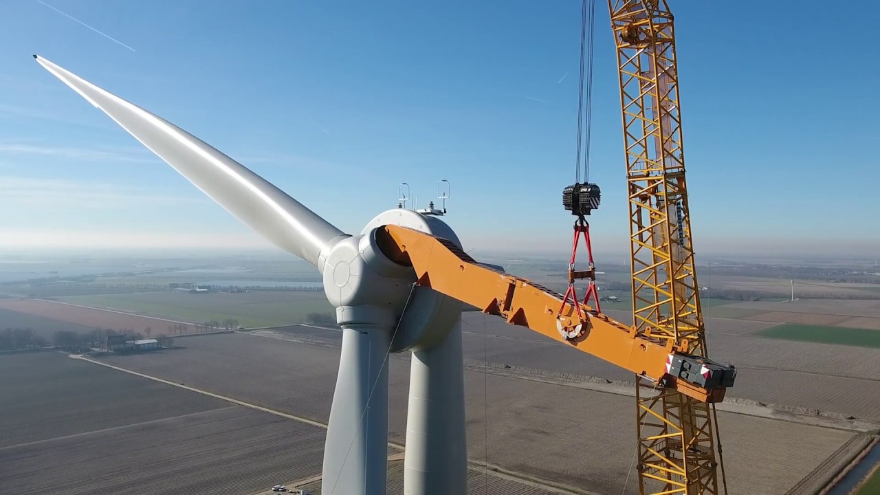 ENERCON installs E-138 EP3 prototype in Wieringermeer/ENERCON installiert E-138 EP3 in Wieringermeer