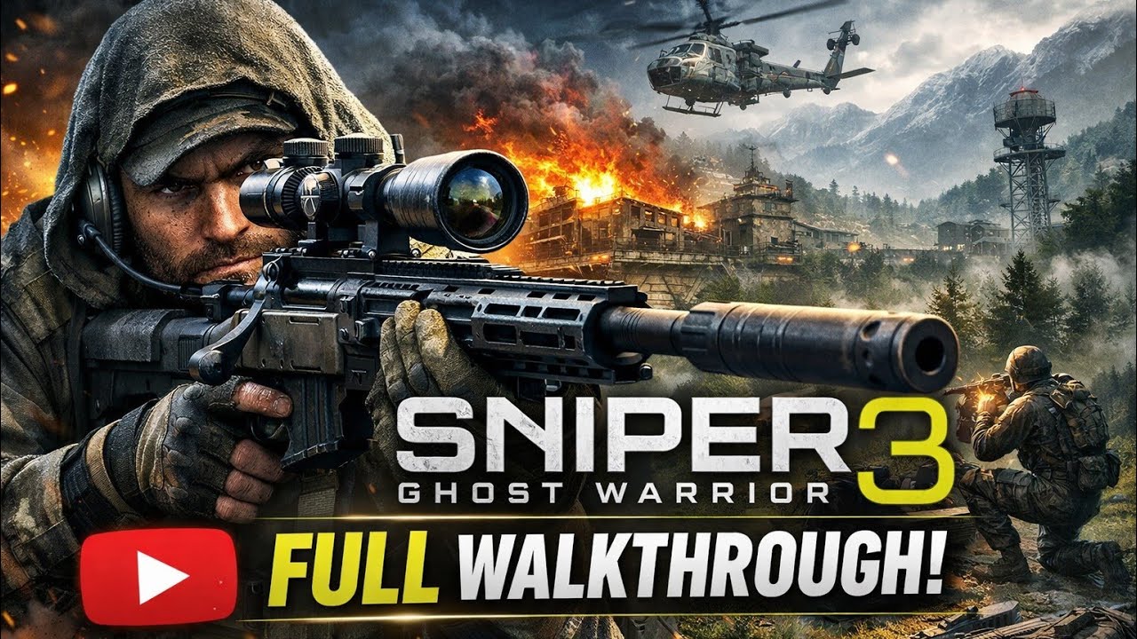 Sniper Ghost Warrior 3 &ndash; Full Walkthrough Gameplay | Complete Story | No Commentary