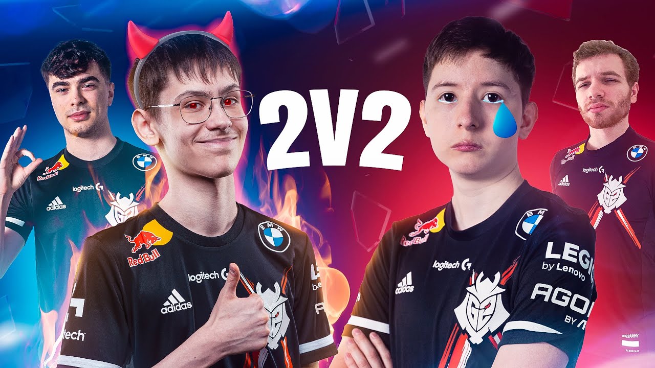 THE DISRESPECT in this 2v2... | G2 Jelty & MackWood vs. LeTsHe & Smqcked