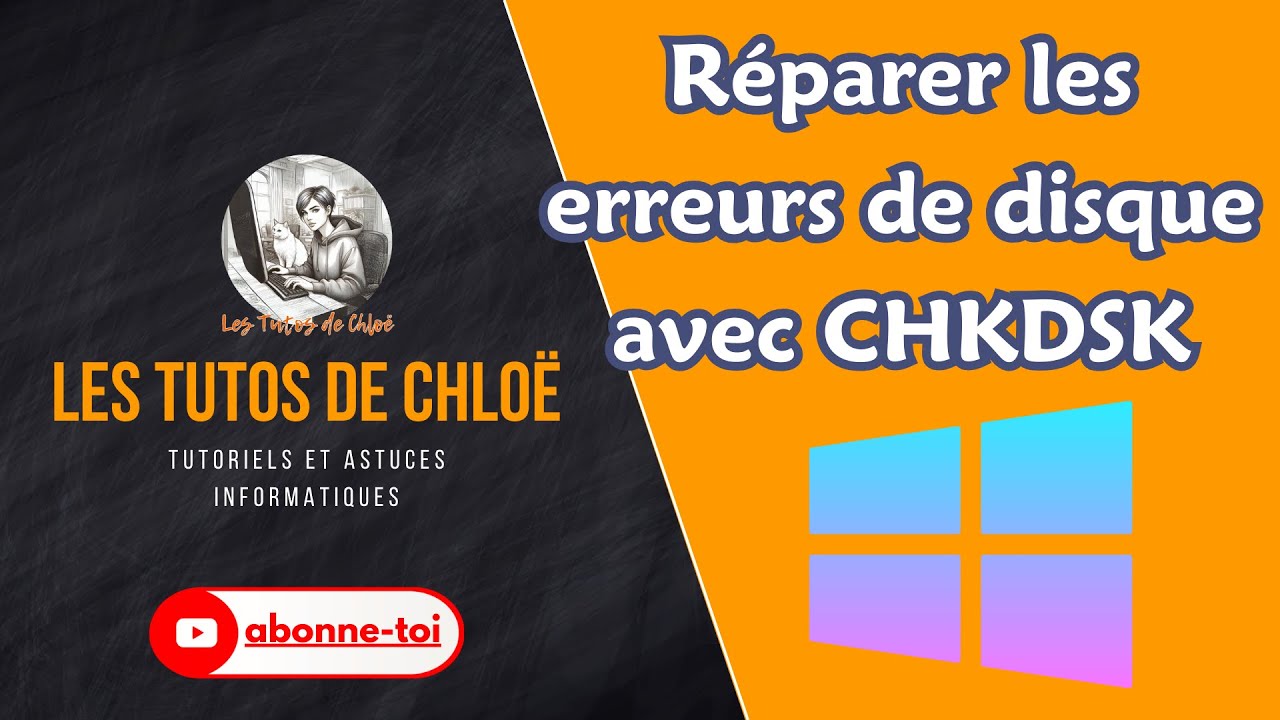🛠️ Réparer les erreurs de disque avec chkdsk