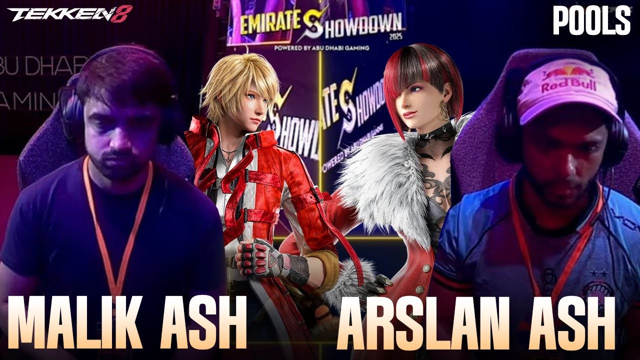 Arslan ash (Anna) VS Malik Ash (Leo) - Pools - Emirates Showdown 2025