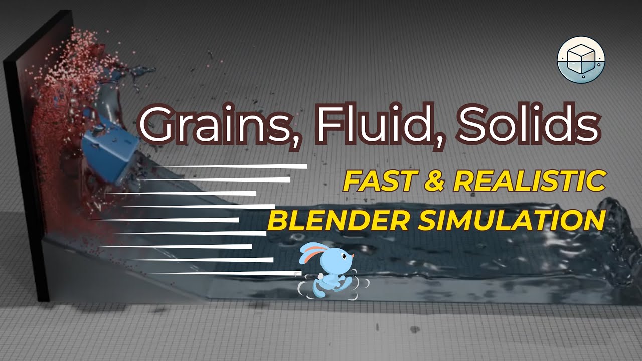DORIFLOW BLENDER TUTORIAL: REALISTIC FLUID, GRAIN & SOLID SIMULATION
