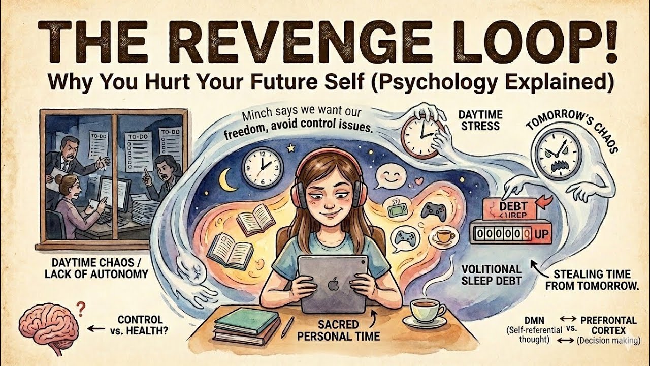 Reclaiming Your Autonomy: The Science of Revenge Bedtime Procrastination| Footnotes of the Brain 