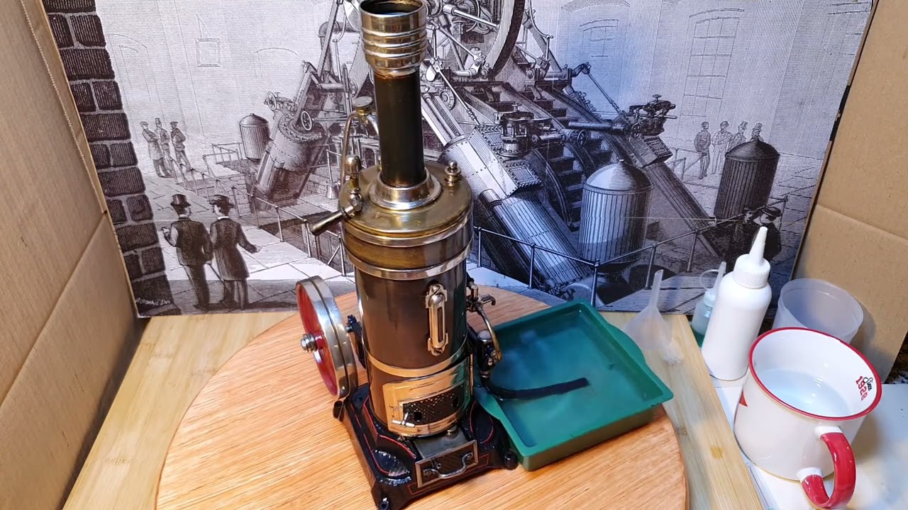 Bing Vertical Steam Engine 130/112, circa 1913