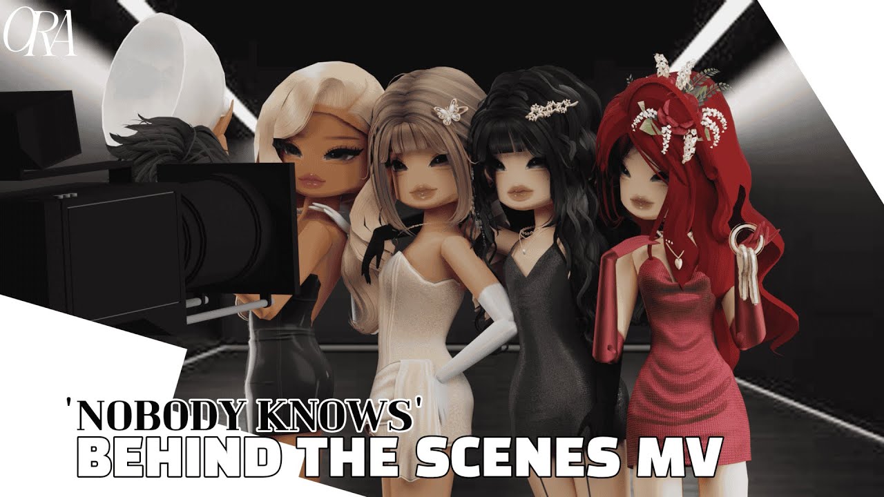 V:WAVE 'NOBODY KNOWS' MV BEHIND THE SCENES | ROBLOX KPOP 4K