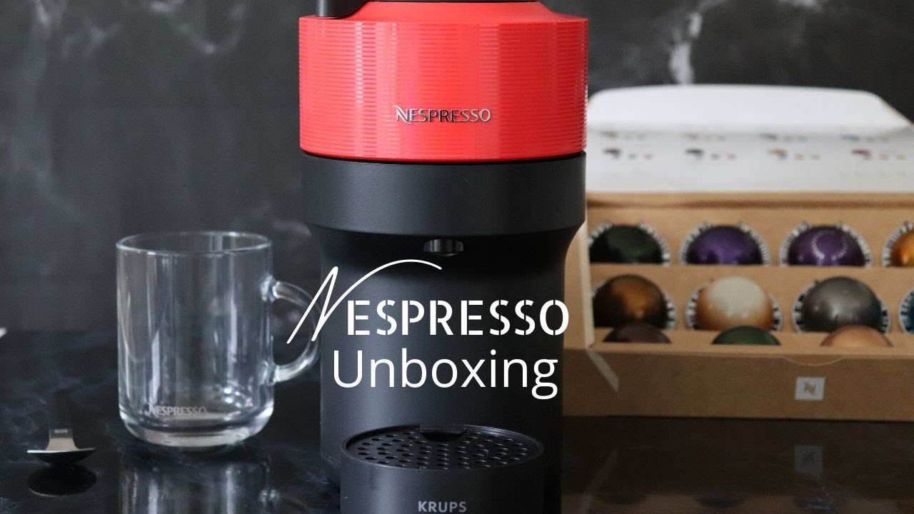 Unboxing And Trying The New Nespresso Vertuo Pop | A&A Homemade