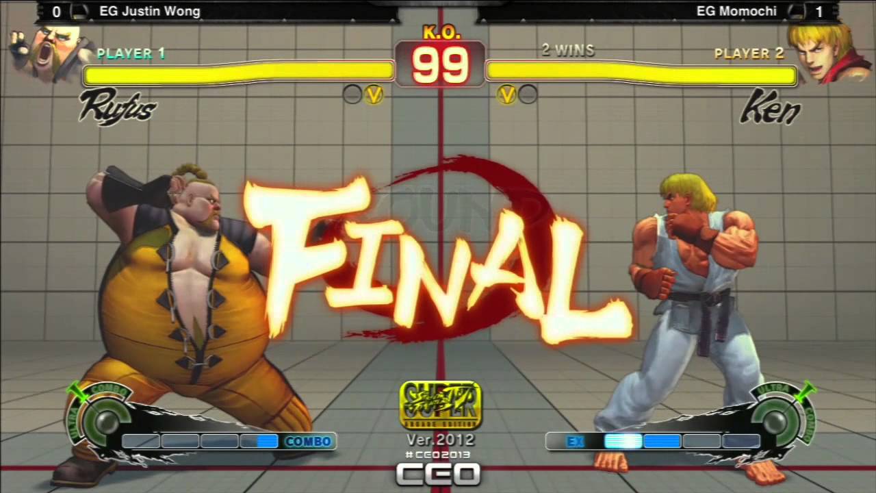 CEO2013: SSF4: AE Ver. 2012 - EG Justin Wong vs EG Momochi - Winners Semis