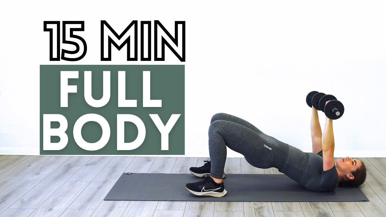 15min Renforcement Musculaire Corps Entier Avec Des Haltères