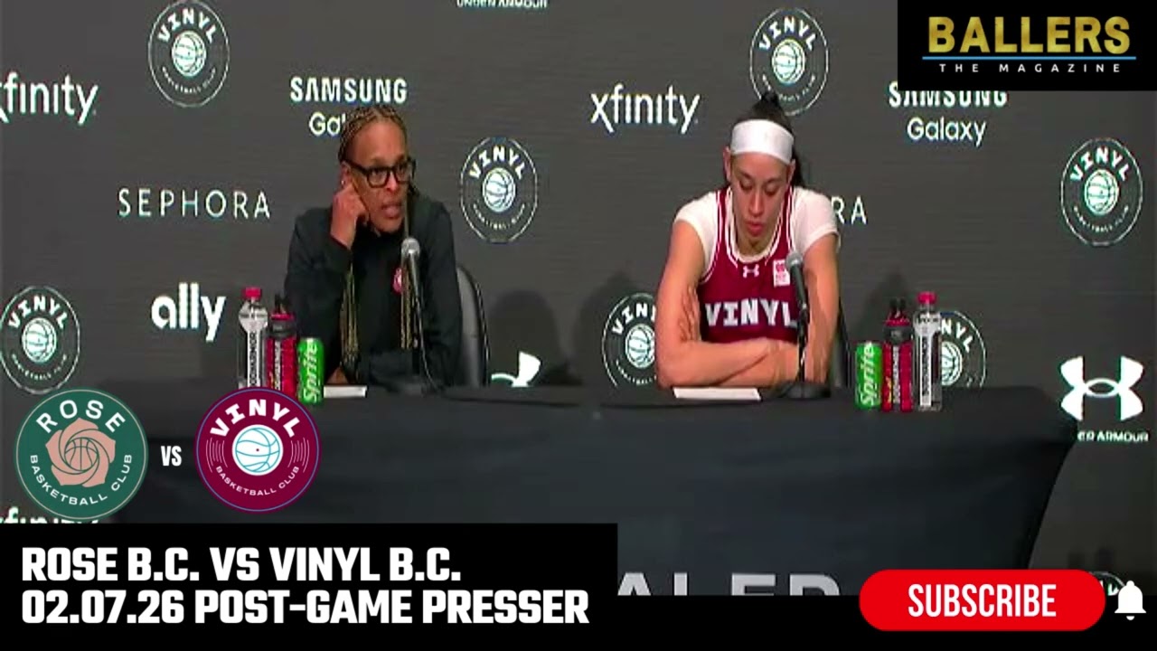 Dearica Hamby & Head Coach Teresa Weatherspoon: Vinyl BC Postgame vs. Rose BC | Unrivaled 02.07.26