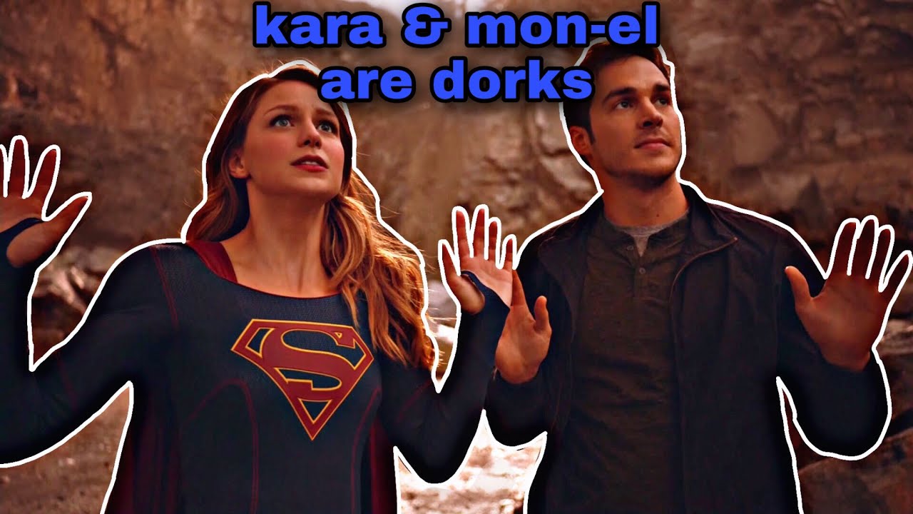 kara & mon-el being the dorkiest duo