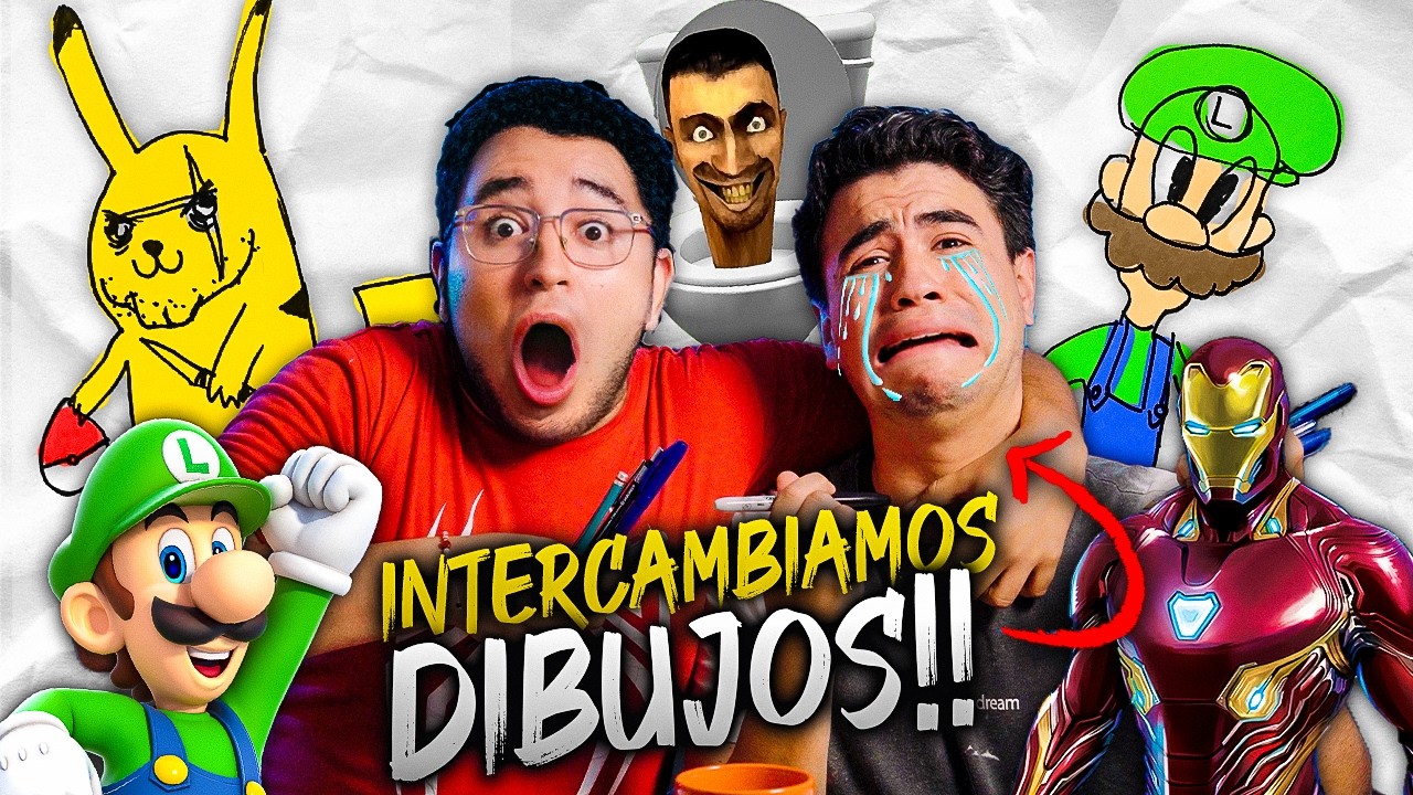 ¡RETO DE DIBUJO! 😱🔥 ft. Mike Murcia