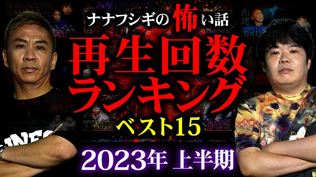 2023年上半期再生回数ベスト15！ナナフシギの怖い話総集編