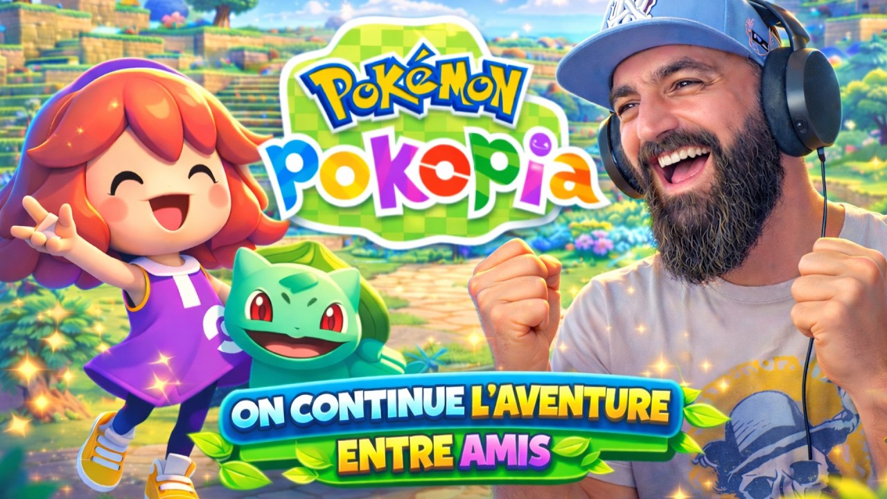 On continue POKÉMON POKOPIA !