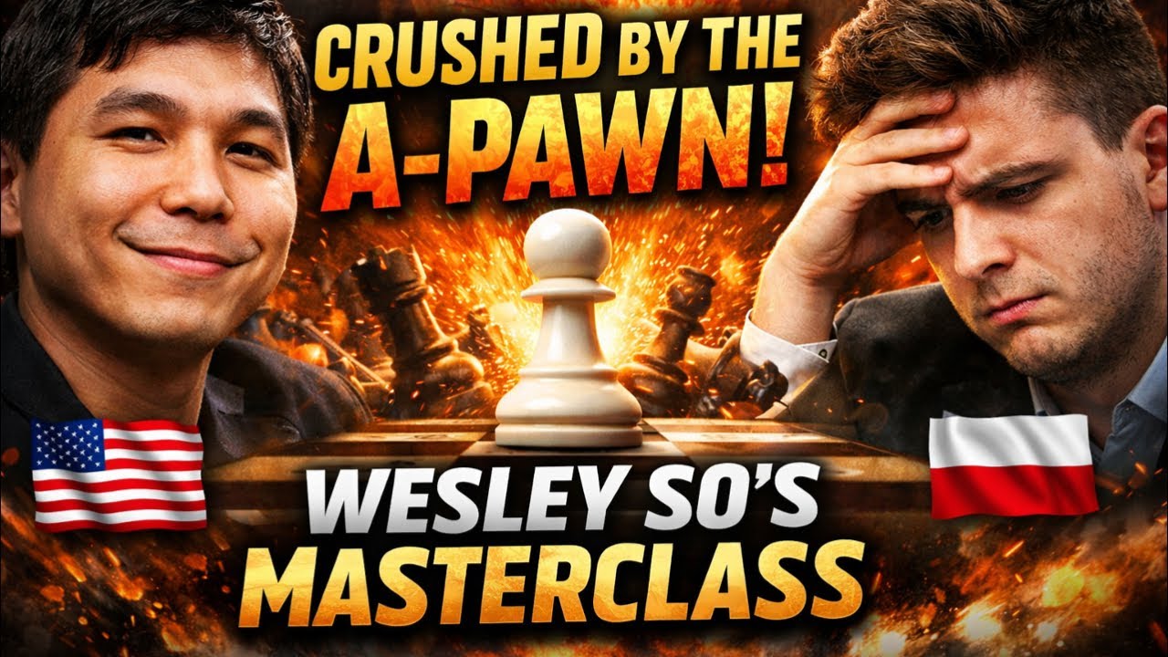 The A-Pawn Steamrolls Everything | Wesley So’s Cold-Blooded Masterclass