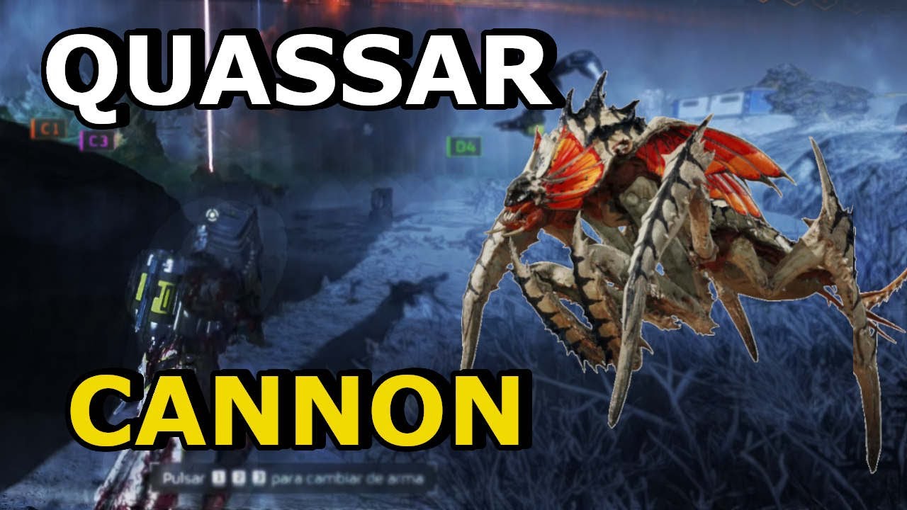 Helldivers 2: &iexcl;El Ca&ntilde;&oacute;n Cuasar arrasa Term&iacute;nidos!