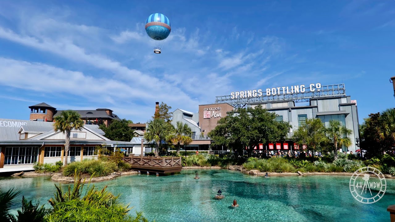 Disney Springs 2023 Morning Tour in 4K | Walt Disney World Shopping Orlando Florida September 2023