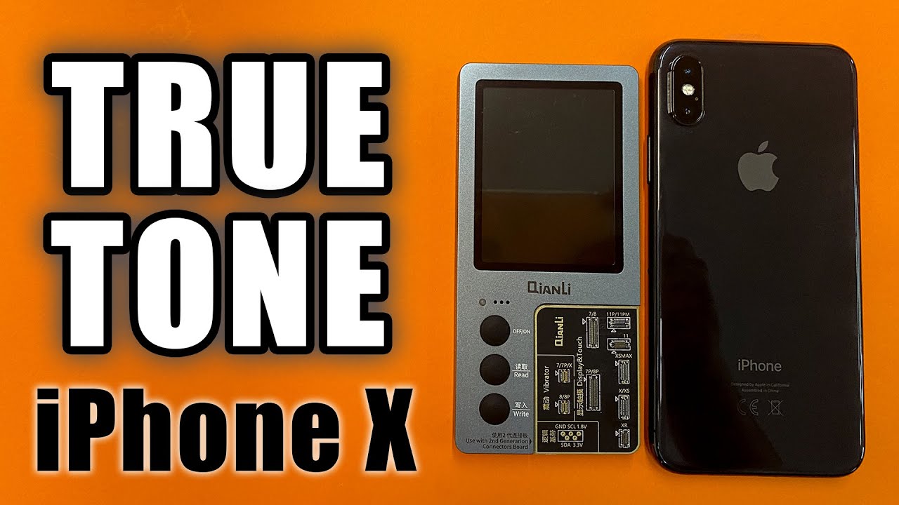 iPhone True Tone Aktarma iPhone X Ekran Değişimi