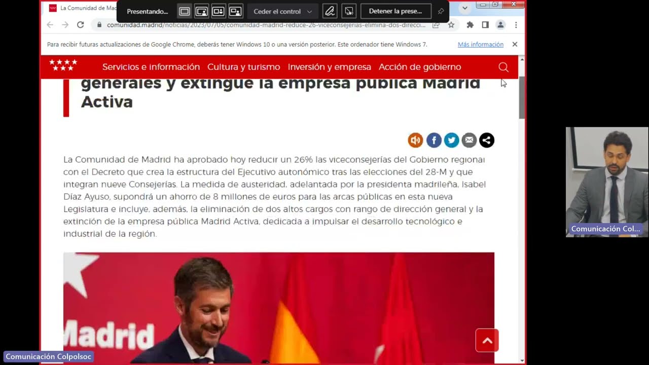 Técnico Superior de la Administración General de la Comunidad de Madrid- Charla informativa