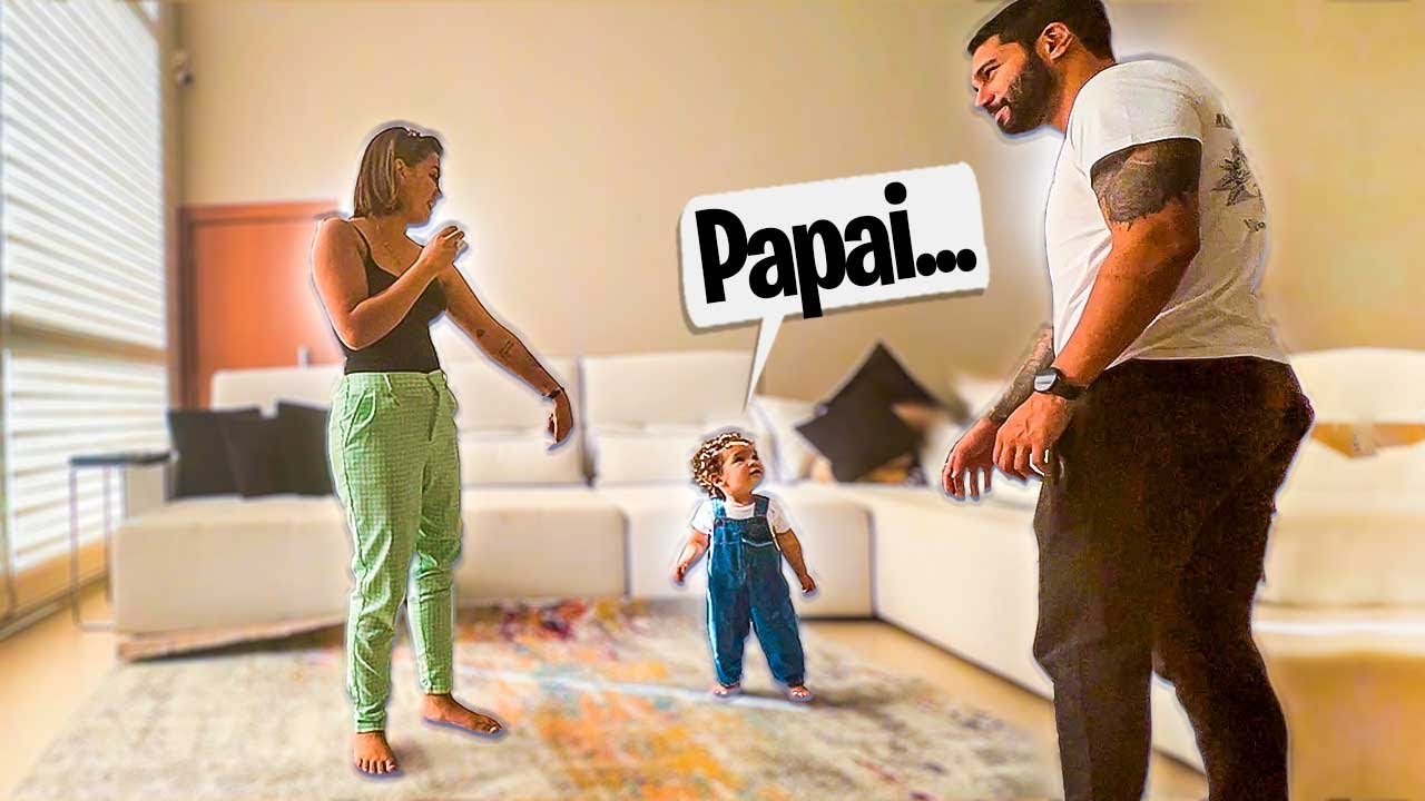 PEDI PRO NOAH FALAR MAMÃE E ELE FALOU PAPAI 😂
