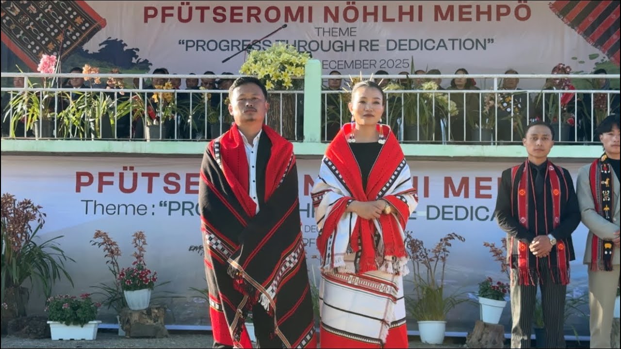 Pfütseromi Attire Display | Homecoming 2025 | Nagaland