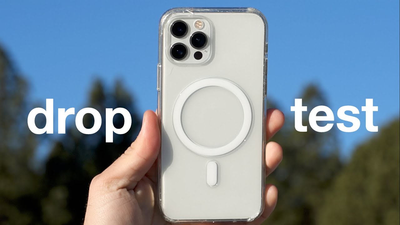 Apple iPhone 12 Pro Clear Case - Drop Test!