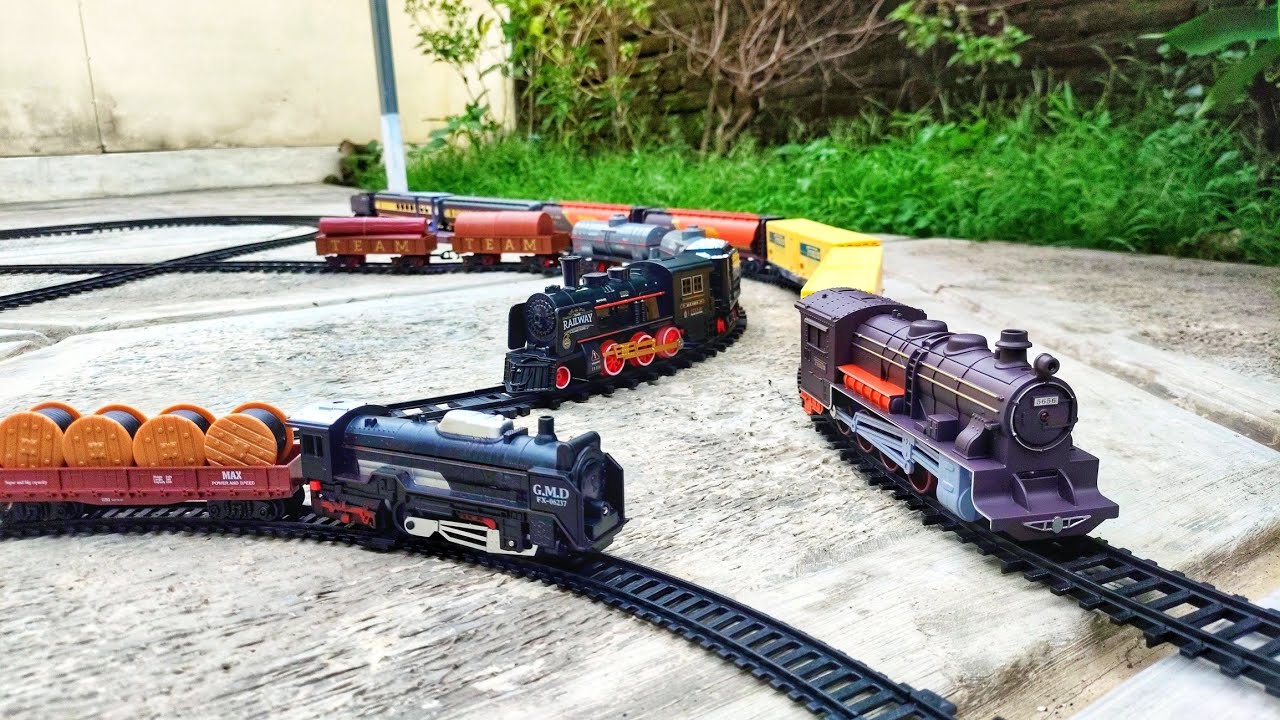 Railway Model EP.3 : Build and Run a Super Realistic Miniature Classic Train / ASMR Relaxing Video