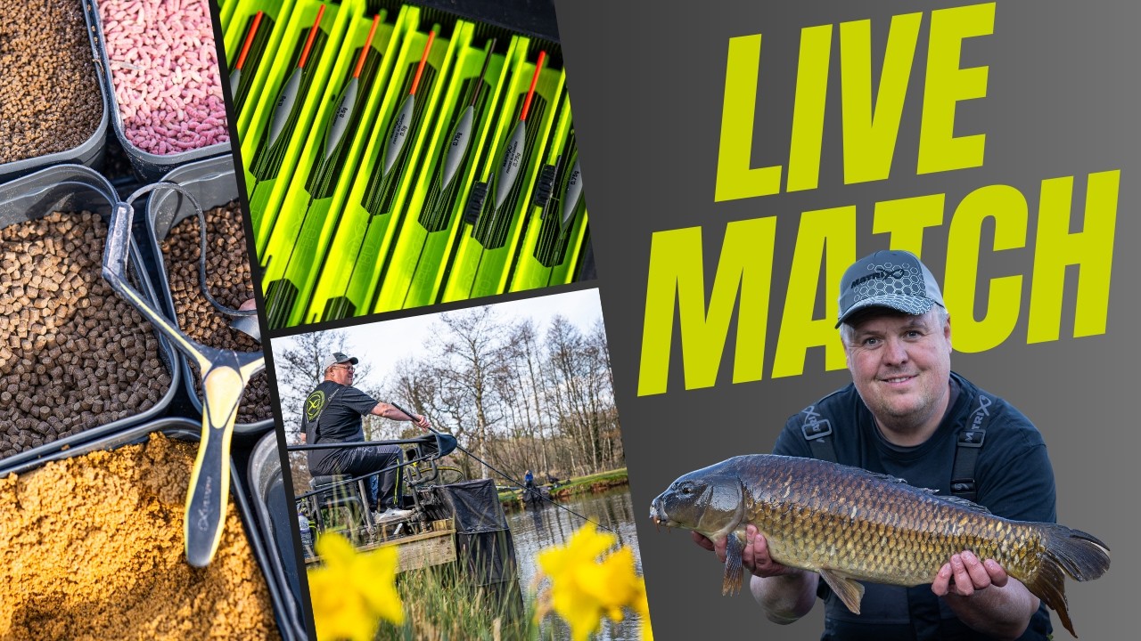 LIVE FISHING MATCH with JAMIE HUGHES | Hard Pellet Carp Fishing in Spring
