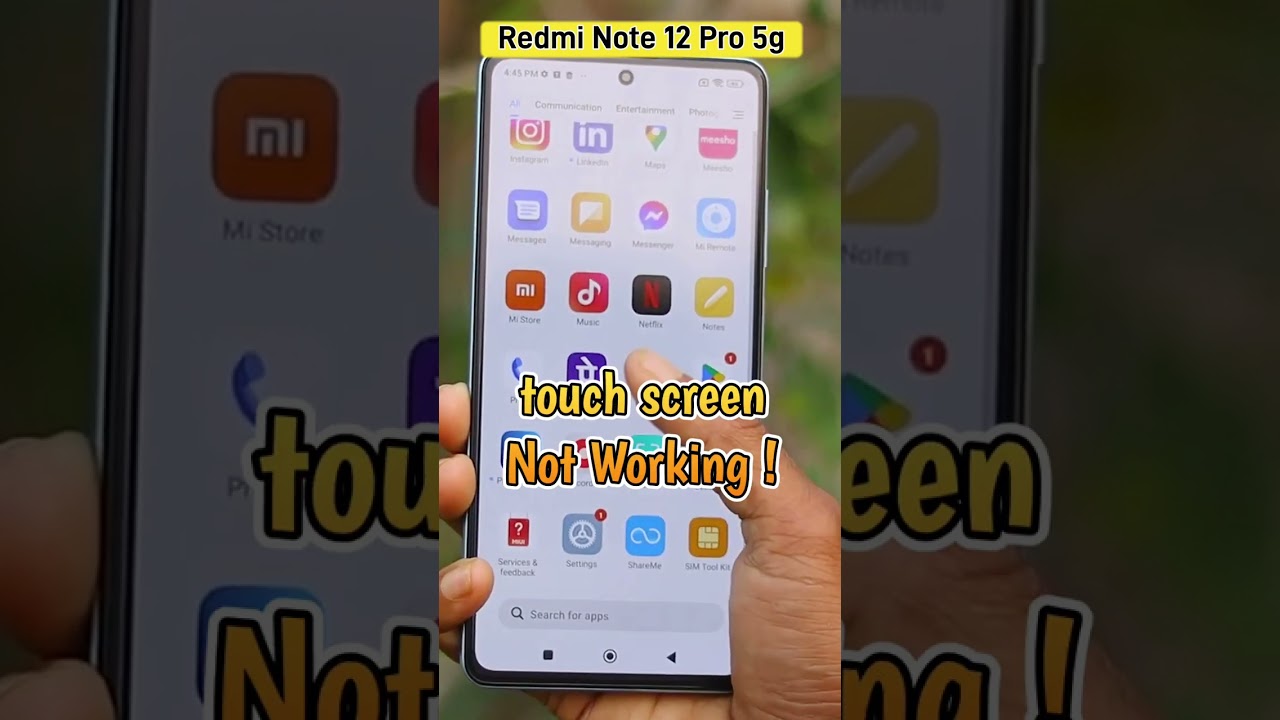 Redmi Note 12 Pro 5g ПРОБЛЕМА С СЕНСОРНЫМ ЭКРАНОМ!