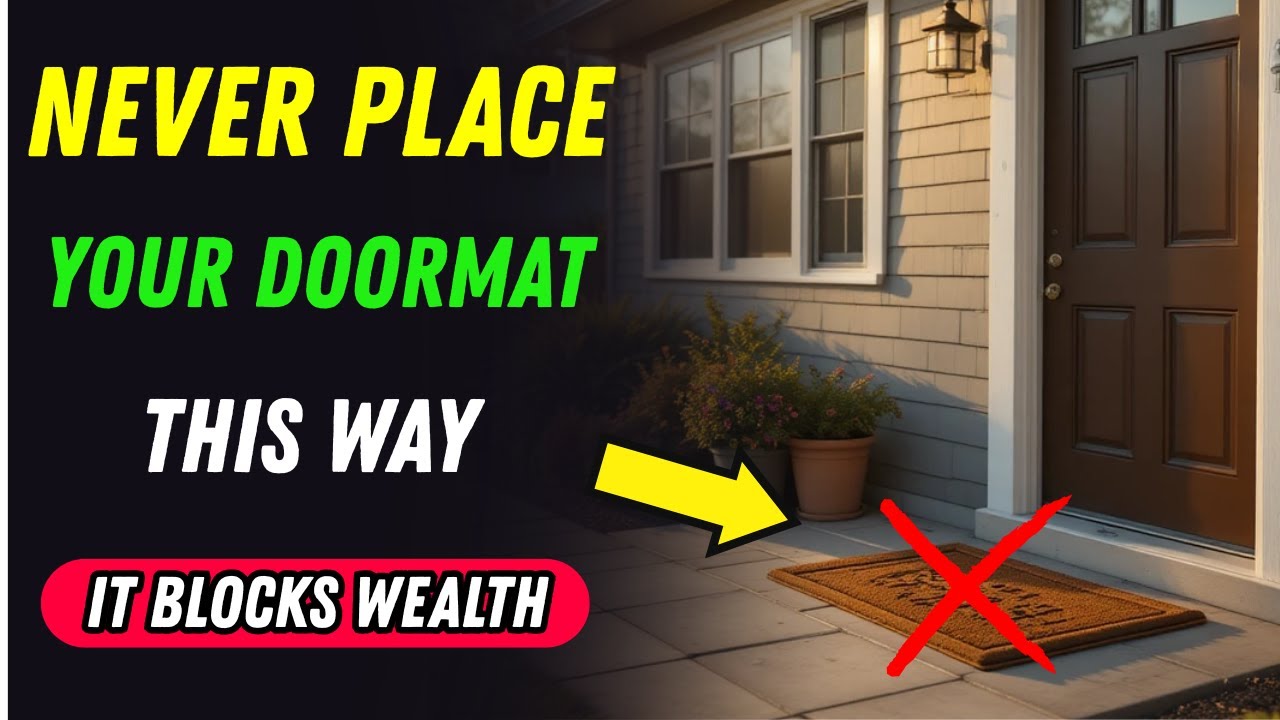 Your Doormat Might Be Pushing Wealth Away | Feng Shui & Buddhist Teachings