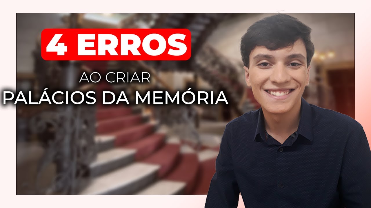 4 ERROS ao criar PALÁCIOS da MEMÓRIA