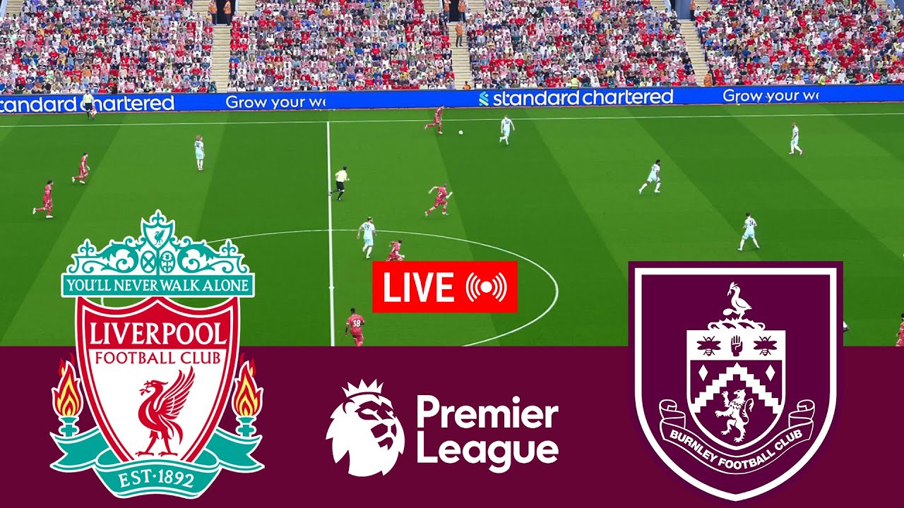[LIVE] Liverpool vs Burnley Premier League 25/26 Full Match - Video Game Simulation