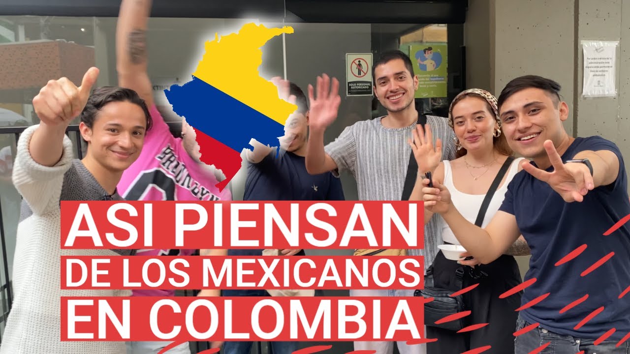 ASI PIENSAN DE LOS MEXICANOS EN COLOMBIA 🤔🤔 || ENTREVISTANDO EN MEDELLIN