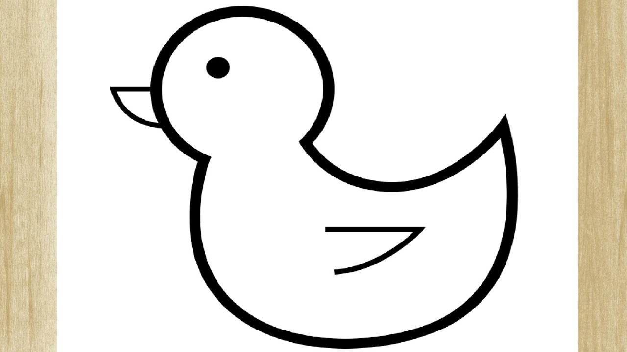 COMO DESENHAR UM PATINHO FACILMENTE