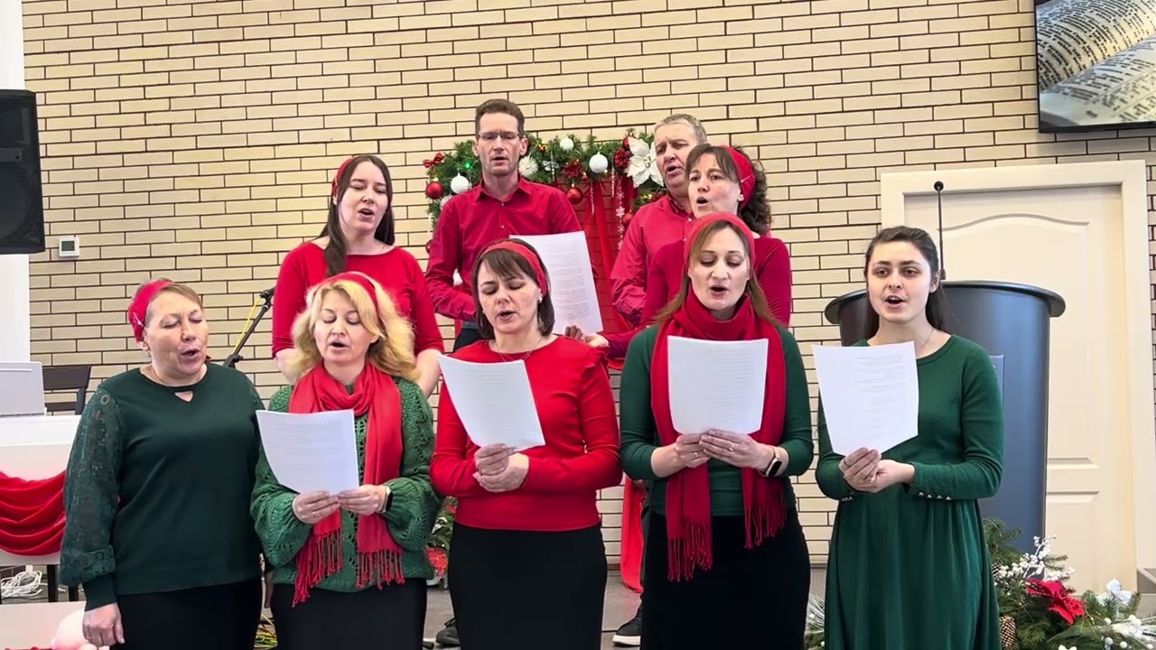 Спів хору «Співайте люди» 25.12.2025