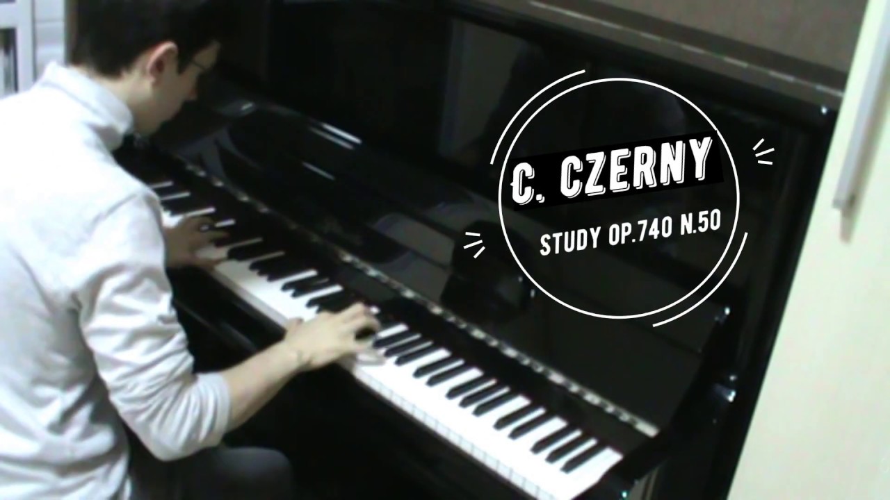 Carl Czerny - Study no 50 Op.740
