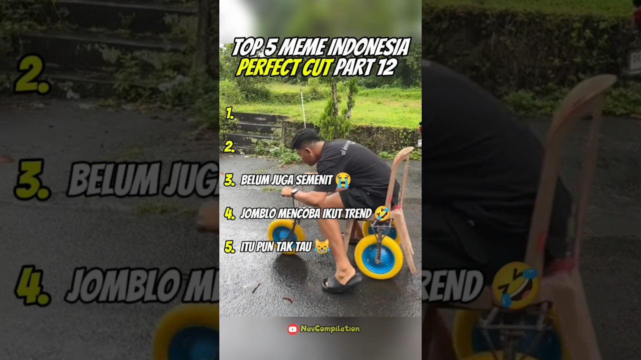 Top 5 Meme Indonesia Perfect Cut pt.12 🗿 #youtubeshorts #shorts #shortslucu #viral #fyp