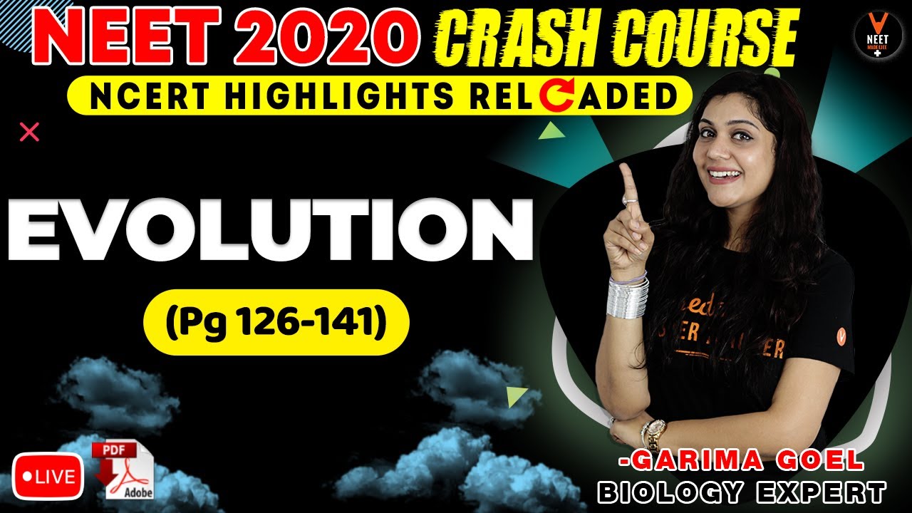 Evolution Class 12 Biology | NCERT Biology Highlight | Crash Course NEET 2020 Preparation