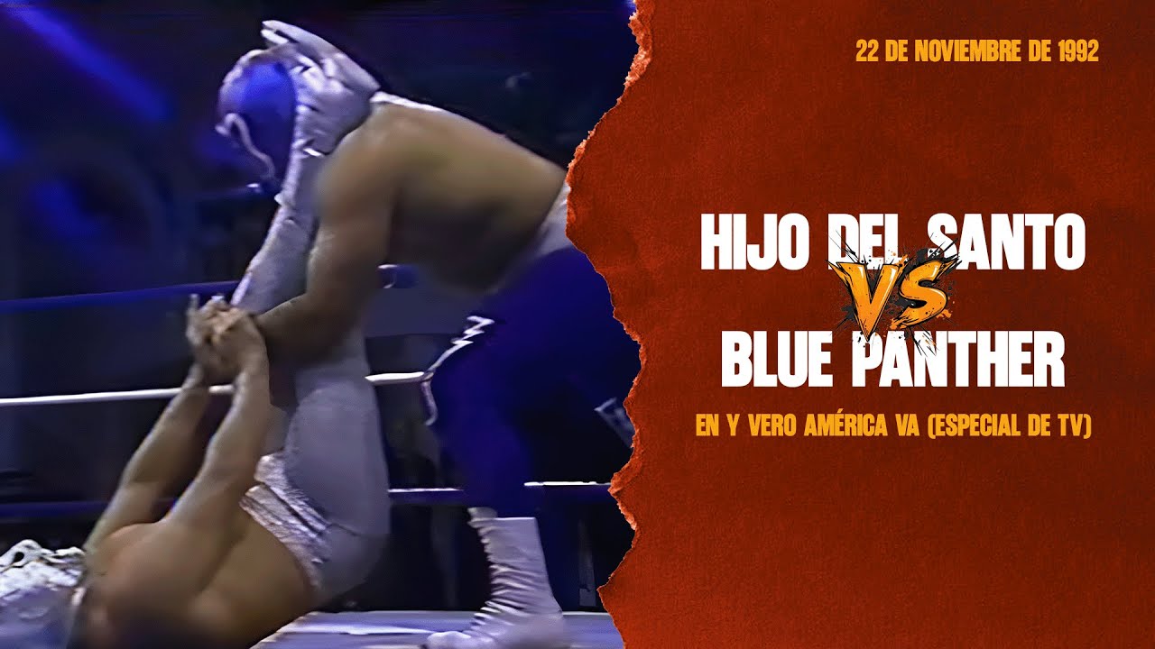 HIJO DEL SANTO VS BLUE PANTHER