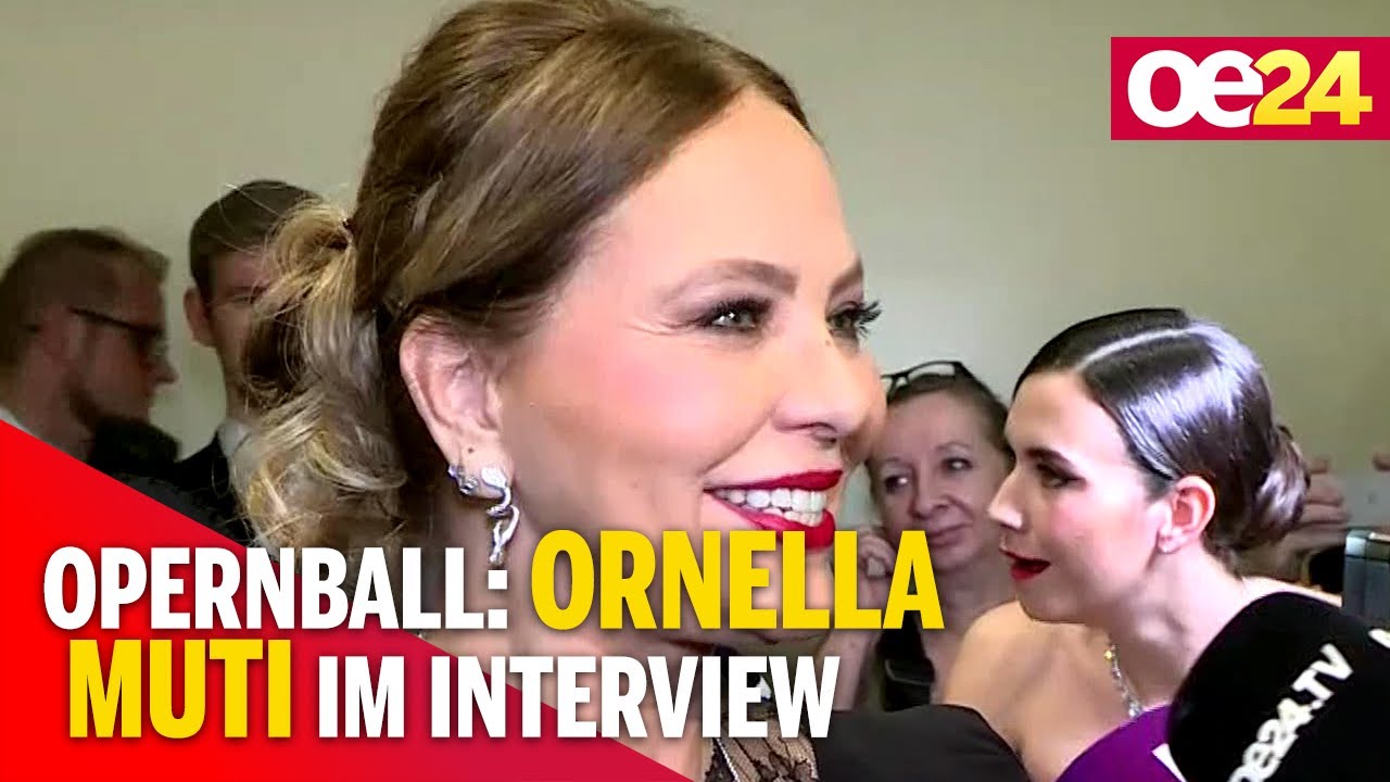 Opernball: Erster Auftritt von Ornella Muti