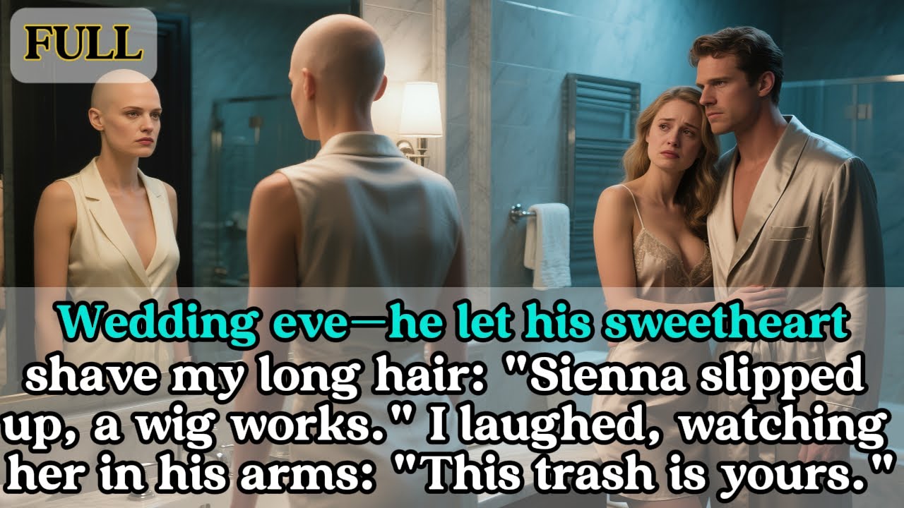 Wedding eve—he let his childhood sweetheart shave my long hair: 