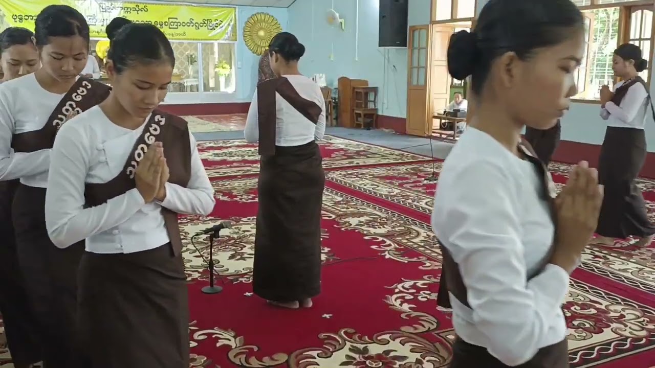 #ဓမ္မစကြာဝတ်ရွတ်ပြိုင်ပွဲ#ဗုဒ္ဓဘာသာအသင်း#ပြည်တက္ကသိုလ်#ပြည်မြို့#မေတ္တာသုတ်လာမေတ္တာပို့နည်း