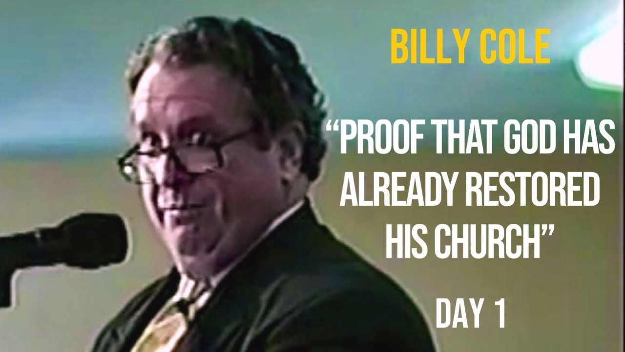 Bishop Billy H. Cole preaching 