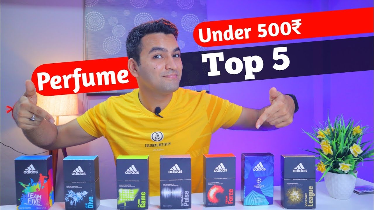 Top 5 best perfume under 500 ⚡ Adidas Perfume review ⚡ Perfume for men ⚡ हिंदी में