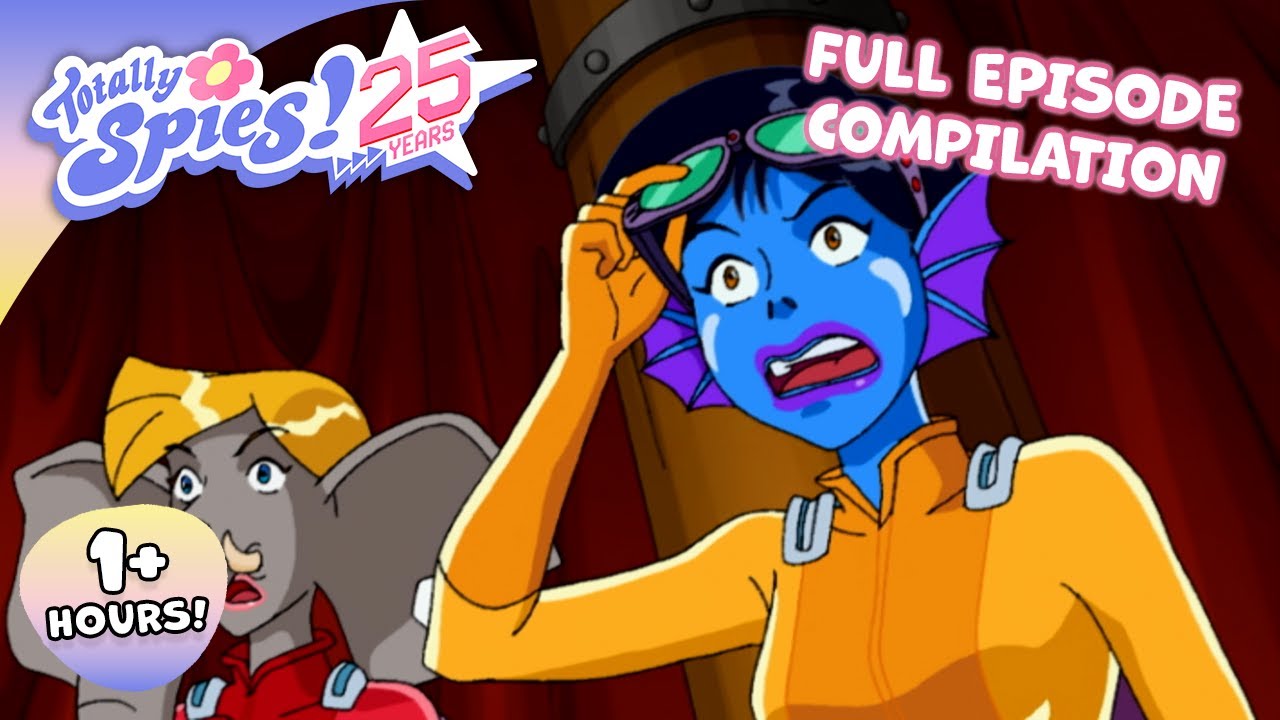 Evil Animals & Spy Transformations! 🌸 Totally Spies! 🌸 Seasons 1 - 7 ✨ FULL Episode Compilation