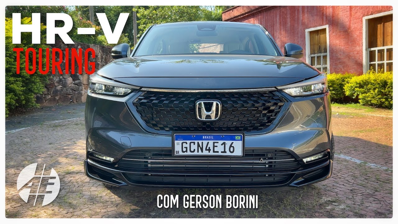 NOVO Honda HR-V TOURING. Avaliação Completa com GERSON BORINI. #Honda #HR-V #Touring #SUV #Turbo