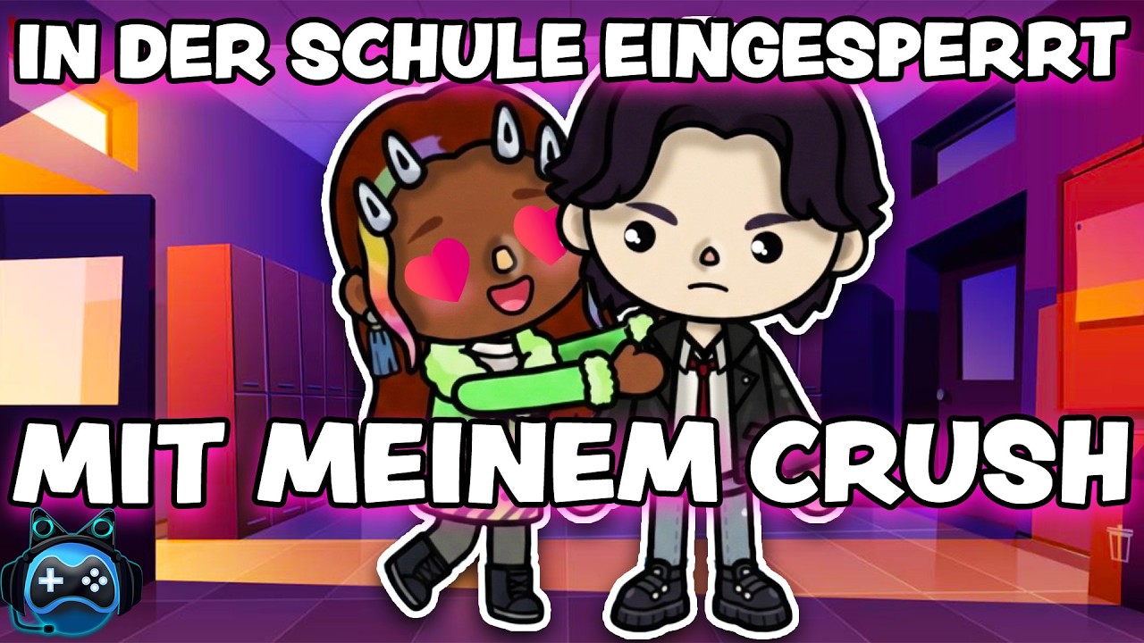 NACHTS IN DER SCHULE MIT MEINEM CRUSH EINGESPERRT😱🌙 FASHION HIGH - DIE MODESCHULE 👗🏫
