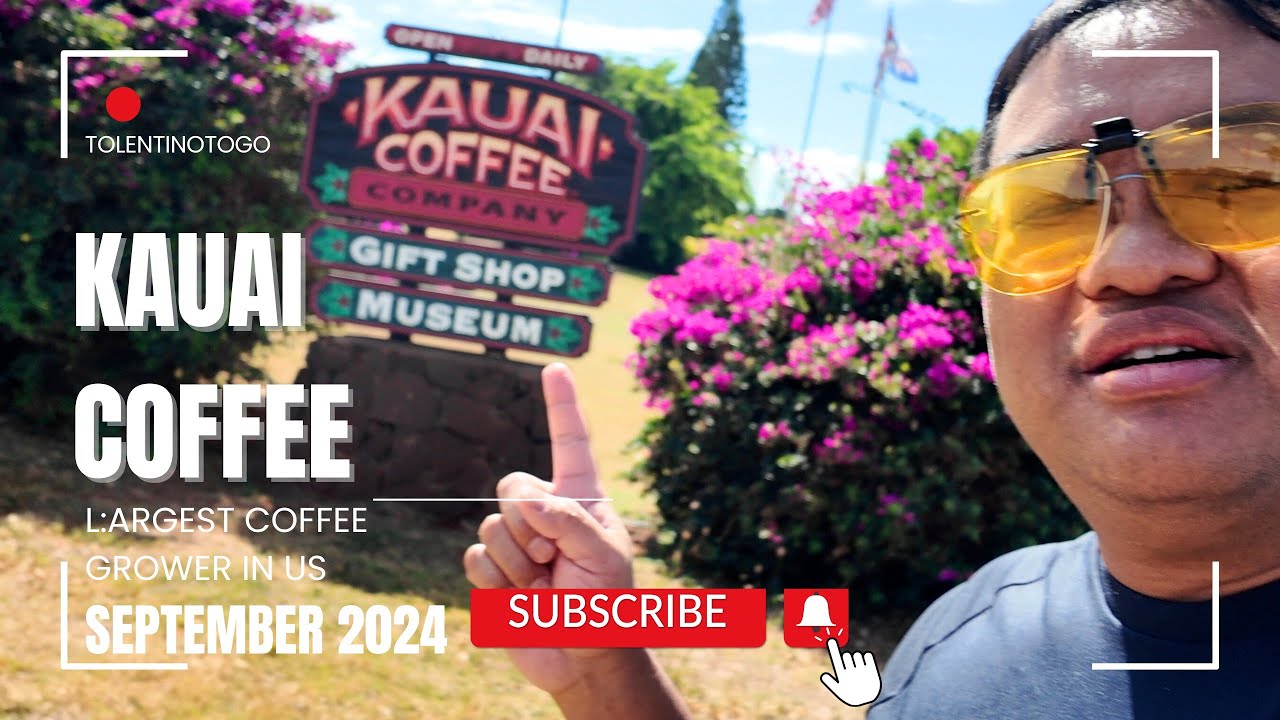 Kauai Coffee Co LARGEST U.S. COFFEE FARM - Tour 2024