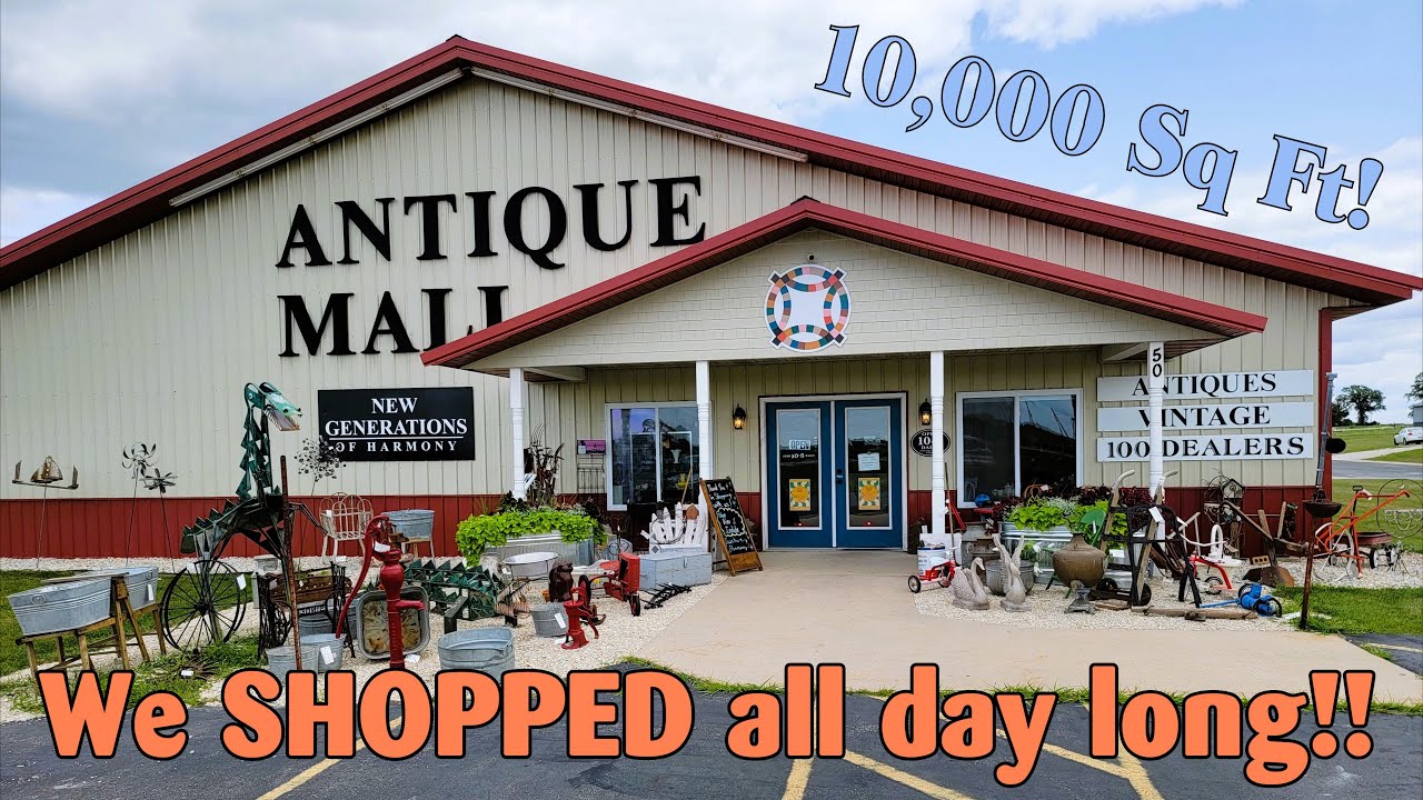 SHOP WITH US at 2 Vintage & Antique Stores in Harmony, MN in The AMISH Countryside! (Part 1)