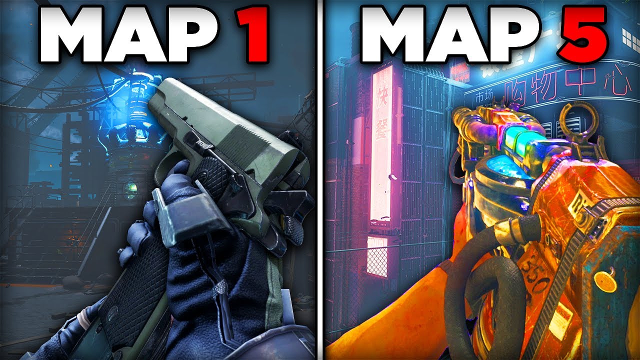 Beating 5 RANDOM Custom Zombies Maps (BEST MAPS YET!)